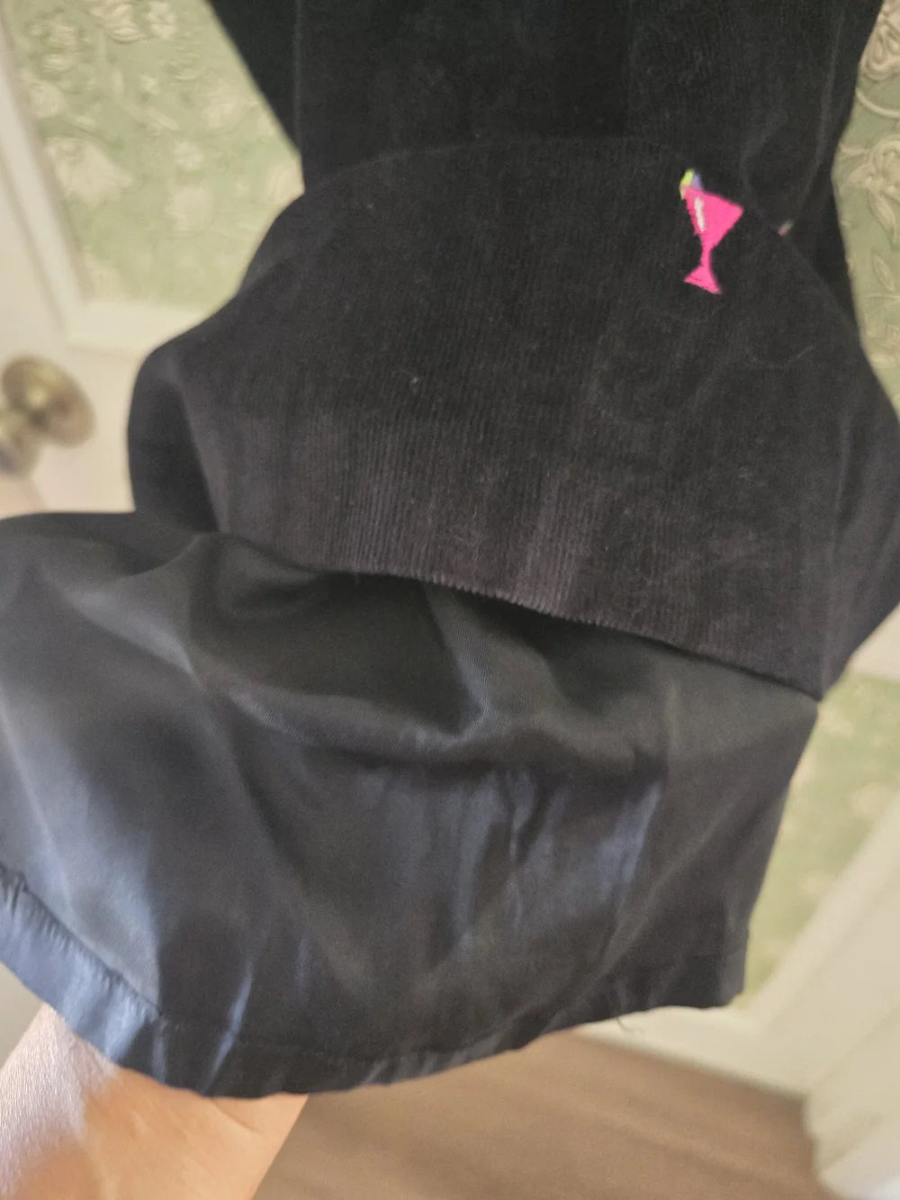 Lilypod Black A-line Skirt